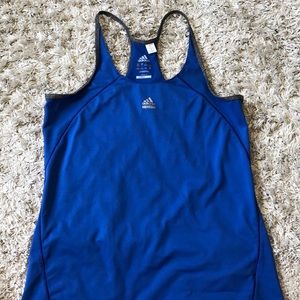 Blue Adidas Tank Top
